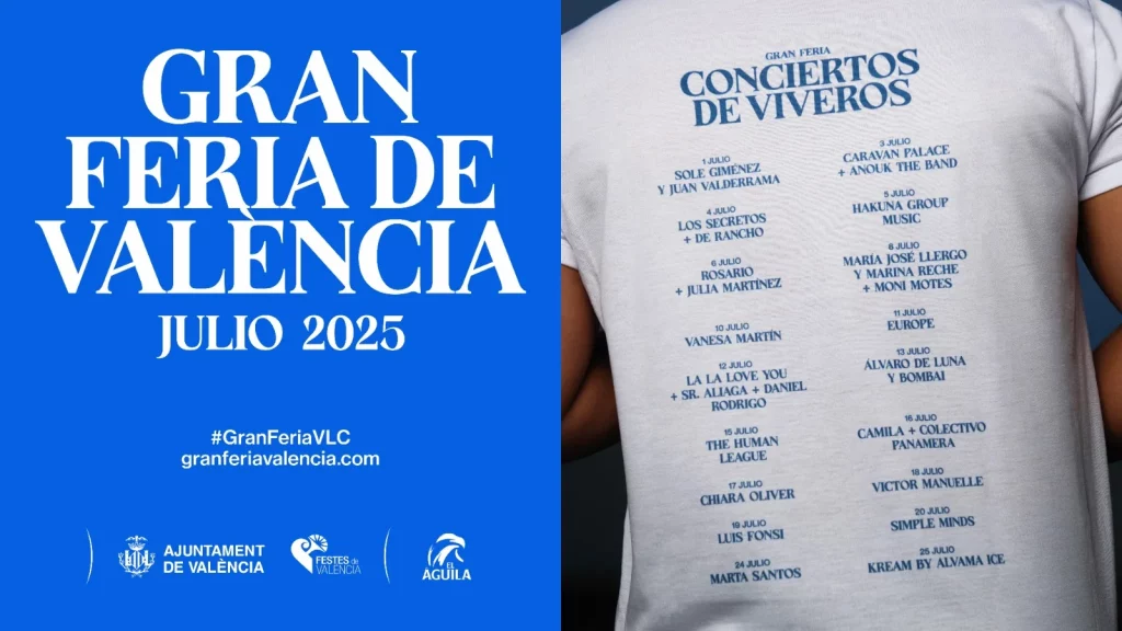 Conciertos viveros 2025